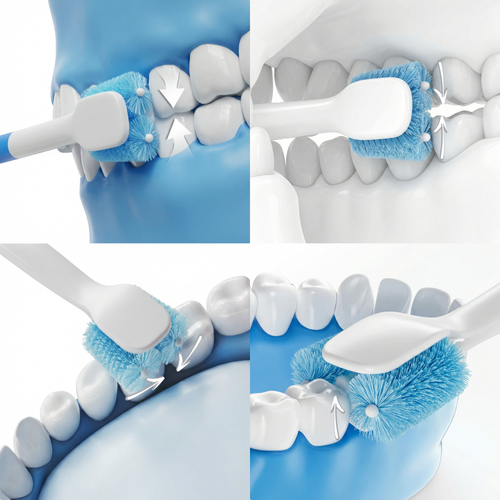 Spazzolino Elettrico – Doppia Rotazione Intelligente 